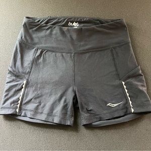 Lot 2 shorts - saucony bullet shorts, liftlyfe shorts M